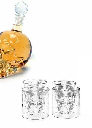 Набор для виски череп 15039 5 предметов