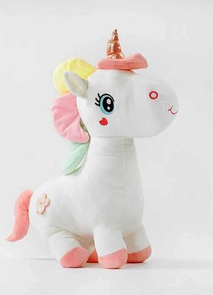 Плюшевый единорог m 14670 (30), 60 см – сказочный друг для детей