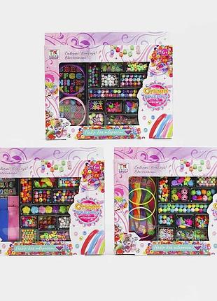 Набір бісеру тк 2190-74 (72/2) "tk group" з трьома різновидами в коробці