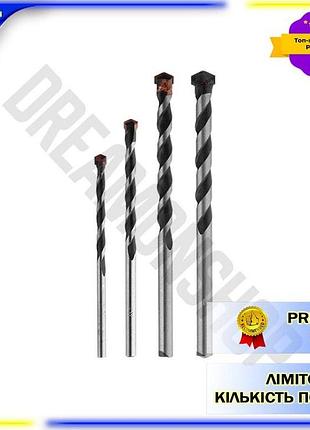 Dm набор сверл по спецификация 2.2 бетону intertool 4 шт 5 6 8 10 мм для кирпича и бетона буровые инст spe|lz
