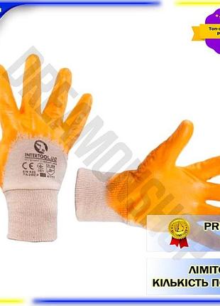Dm перчатки нитриловые intertool спецификация 2.2 9 дюймов для работы и защиты рук в строительстве и с spe|lz