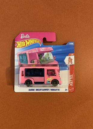 Машинка хот вілс барбі barbie dream camper / roulotte hot wheels 2026