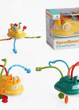 Погремушка 1159 (192/2) 2 вида с пальчиковыми элементами в коробке