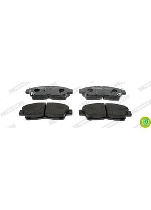 Колодки гальмівні дискові передн toyota corolla (_e11_) 1.6 1995.05-2002.06 fe fdb867