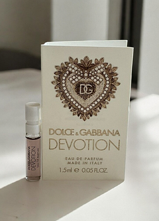 Парфюм пробник dolce &amp; gabbana devotion 1,5 мл