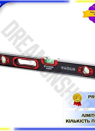 Dm рівень будівельний алюмінієвий специфікація 2.2 intertool 600 мм для визначення горизонтальності та spe|lz