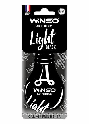 ☛☇ароматизатор winso light black сухой для автомобиля освежитель воздуха с поглощением запахов и ароматами
