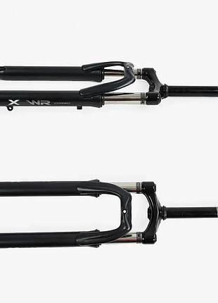 Передняя пружинная вилка 26'' wl-26682 из качественной стали, 38мм, без переключателя