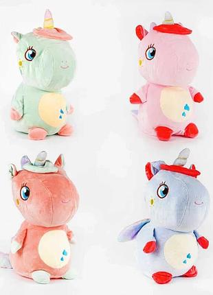 М’яка іграшка м 14340 (80) «казкова єдиноріжка» висотою 45 см, яскравий плюшевий друг