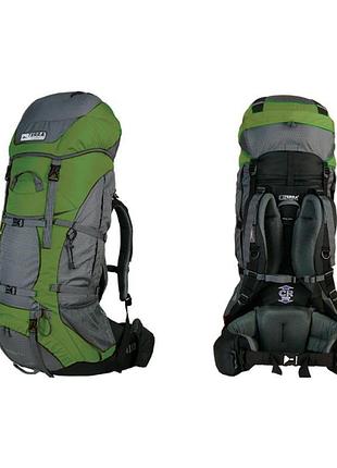 Рюкзак terra incognita titan 60 колір зелений/сірий