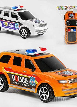 Інерційна поліцейська машинка 8066-8 а (192/2) з двома кольорами