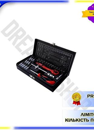 Dm набор инструмента intertool спецификация 2.2 28 ед. 1/4" для ремонта и сборки бит и головок в кейсе spe|lz