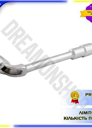 Dm ключ торцевой l-образный спецификация 2.2 с отверстием intertool 9 мм хром-ванадиевый инструмент дл spe|lz