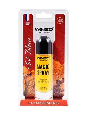 Ve ароматизатор повітря winso magic spray updated form 30мл анти тютюн спрей для автомобіля та будинку upd_fo3