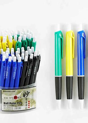 Кулькові ручки d 35195 у блоці 40 шт, синя паста