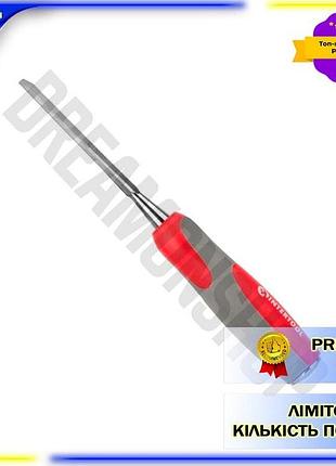 Dm стамеска intertool 6 спецификация 2.2 мм плоская с двухкомпонентной рукояткой для работы по дереву spe|lz