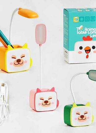 Светодиодная лампа m 48490 (144) с аккумулятором, 3 цвета, 2 режима, детский ночник с уникальным дизайном