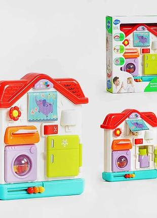 Інтерактивний будиночок he 898600 (24) "hola" з музикою та підсвічуванням у коробці