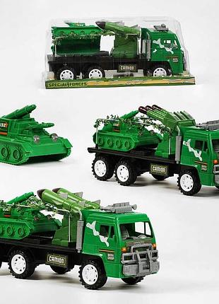 Инерционная машинка 1821-1 (24/2) с аксессуарами в блистере