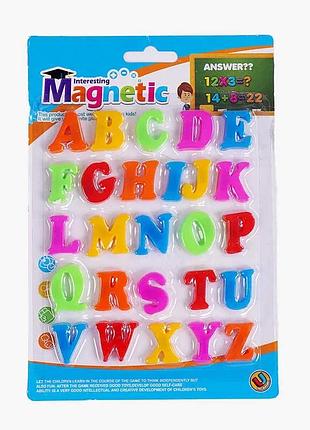 Игровой комплект mx 001 (500/2) с 26 буквами на листе для детей