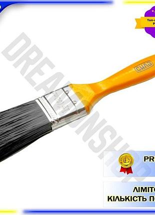 Dm пензель малярський сила специфікація 2.2 1,5 дюйма чорний ворс для водоемульсійних фарб та лаків ки spe|lz