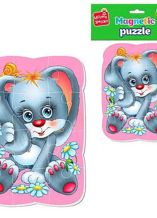 Магнітні бебі пазли 'малюк зможе: зайчик' vt3301-03 (50) від vladi toys