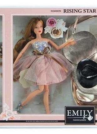 Уникальная кукла qj 096 b высотой 30 см с аксессуарами и стильной сумочкой для девочки