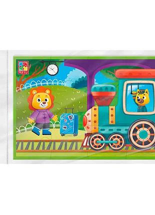 Гра-конструктор потяг a5 vt1104-22 (50) від vladi toys