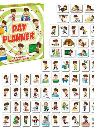 Гра з магнітами «day planner» ml4032-03 від magdum, 72 елементи у коробці