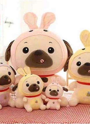 Мягкая игрушка m 14343 (60) щенок с ярким ошейником, высота 45 см