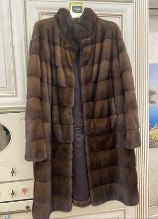 Норковое пальто koranso новое