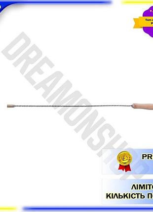 Dm ручка до щітки специфікація 2.2 для каміна dv 600 мм з дерев'яною рукояткою кручена для каміна та п spe|lz