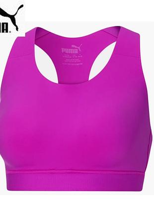 Спортивний топ puma з литими чашками, безшовний топік puma s-m (а-b)