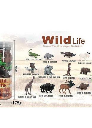 Коллекция маленьких животных a 968-3 (72/2) 12 штук в тубе