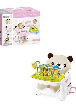 Стільчик 555-14 b з регулюванням висоти, звуками та мелодіями для розвитку дитини