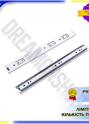 Dm направляющая телескопическая fzb спецификация 2.2 30 x 350 мм 2 шт. для мебели каретка для шкафов и spe|lz