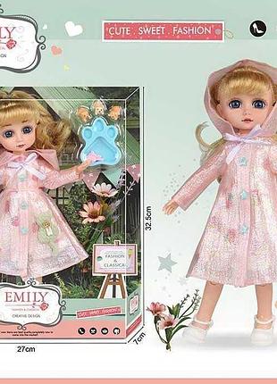 Лялька qj 136 (48/2) з милими вихованцями та стильними аксесуарами в коробці