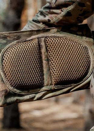 Камербанди з демпферними подушками під балістику 15*22 см тканина cordura 1000d мультикам