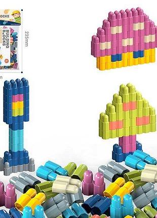 Строительный набор c 2719-02 (288/2) с крупными деталями в пакете