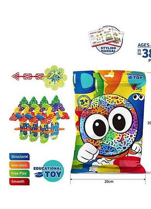 Конструктор y-18 304 із великими деталями 38 елементів, в пакеті