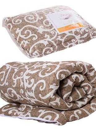 Ковдра «фьюжн» 2020079 євро з поліестеру та силіконізованого волокна 200х210 см, кольорова «homefort»