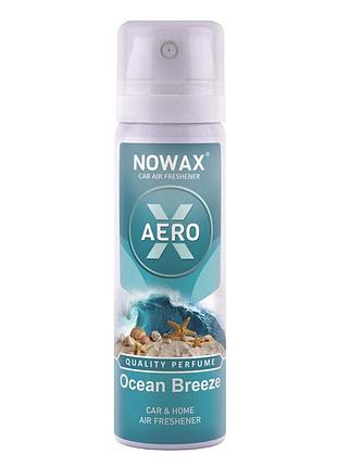 Ve ароматизатор nowax x aero ocean updated form 75ml спрей освіжувач повітря для дому та машини усуненн upd_fo3