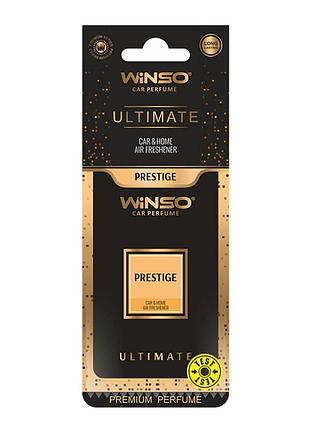 Ve ароматизатор winso ultimate card prestige updated form для авто нейтрализатор запахов с французским