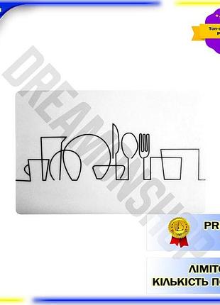 Dm сервировочная салфетка maestro спецификация 2.2 285 x 435 мм термостойкая столовая подставка для ст spe|lz