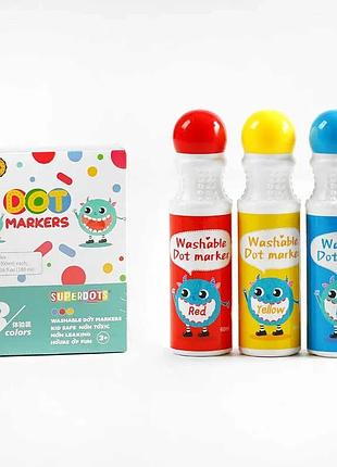 Набор цветных маркеров c 35506 (60) 3 цвета по 60 мл, в коробке