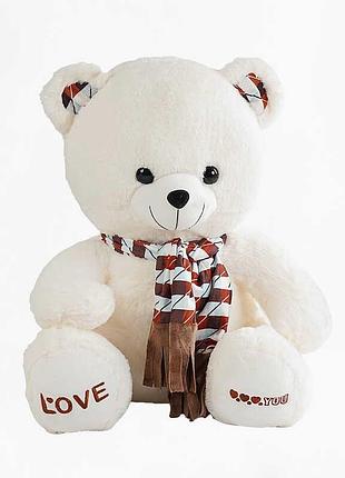 Плюшевий ведмідь m 17383 (30), сидячий 46 см, в упаковці