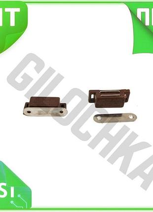 Ve магнит мебельный fzb коричневый new version 74 мм 5 шт замок для дверей мебели фиксация дверей магн n6w_ver