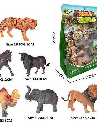 Набор зверюшек ny 206 b (120/2), 6 моделей в коробке