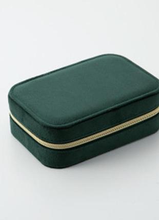 Органайзер для бижутерии и украшений 15019 5.5х11х15 см зеленый
