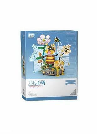 Набор для сборки 1384 (24) «пчёлка» из 802 элементов в коробке